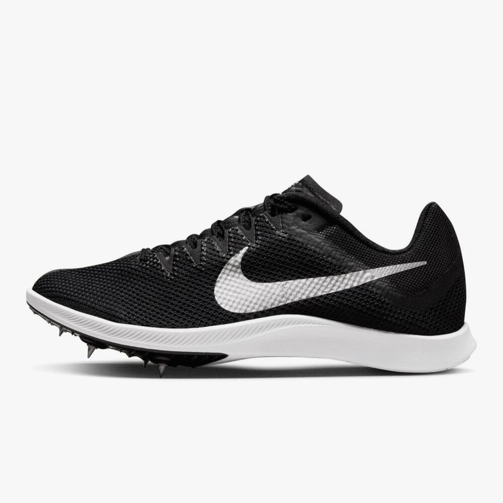 Nike Zoom Rival Distance Track Spikes Cleats Black/White DC8725-001 M Size 10